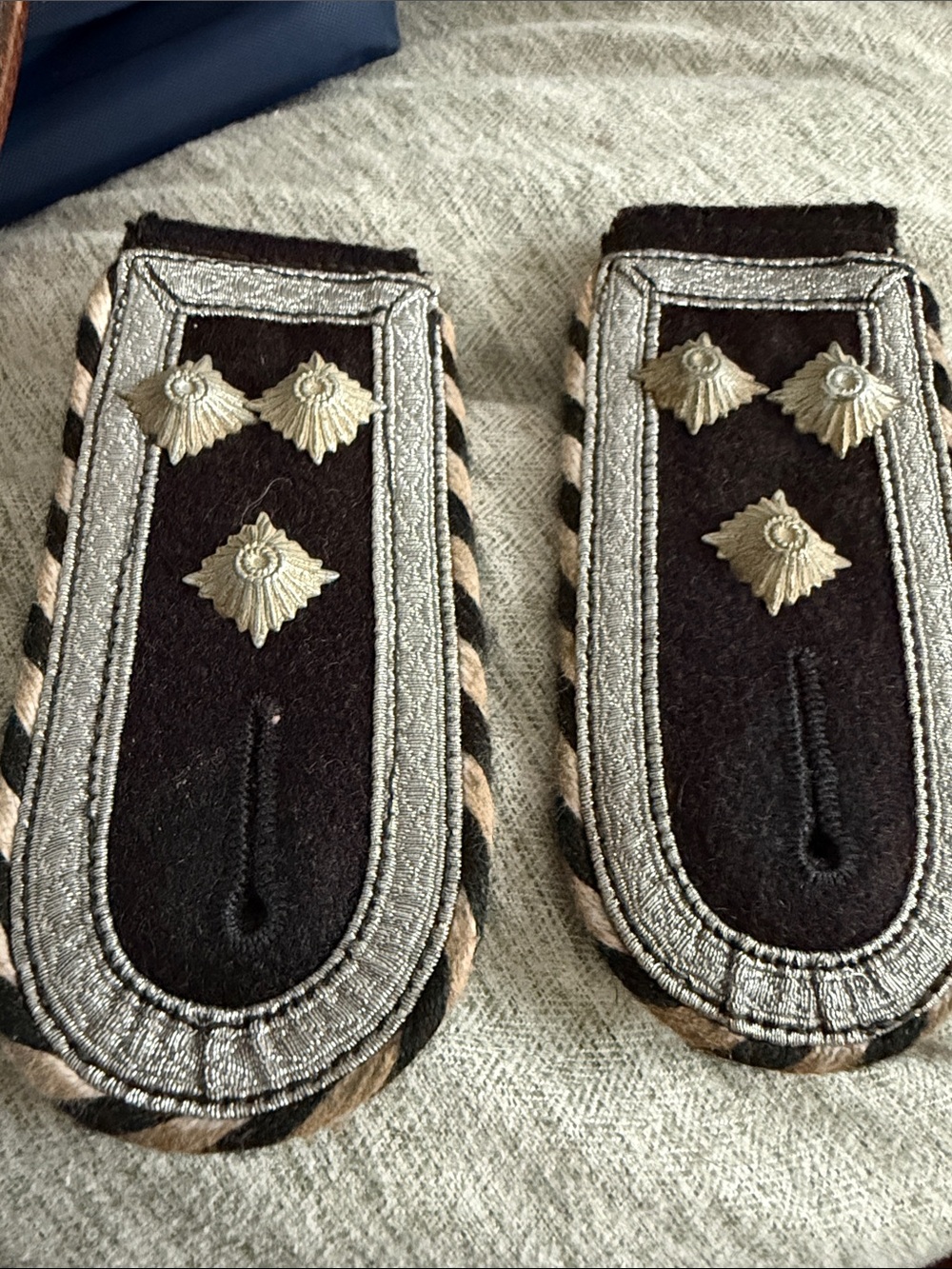 German Infantry NCO Shoulder Boards